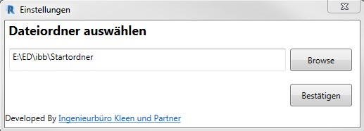 Dialog Einstellungen Familien Browser